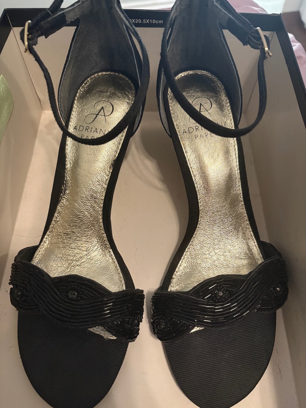 Adrianna Papell Black heels size 7.5